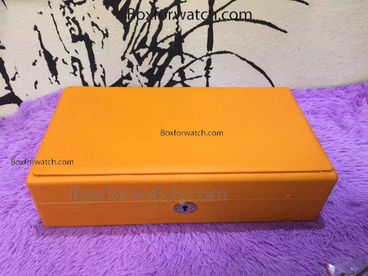 High Quality OEM Watch Box Dividers for 12 Watches - Orange Box